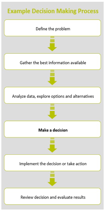 MyCoachingToolkit - Decision Making Process - Example