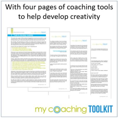 MyCoachingToolkit - Coaching Tools to help develop creativity - Square