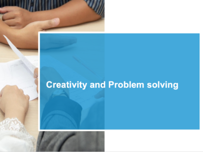 Creativity and Problem solving. My Coaching Toolkit