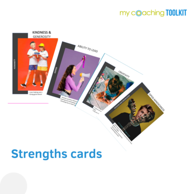 Strengths cards. My Coaching Toolkit